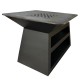 brasero plancha bbq pour extérieur SATURN 14