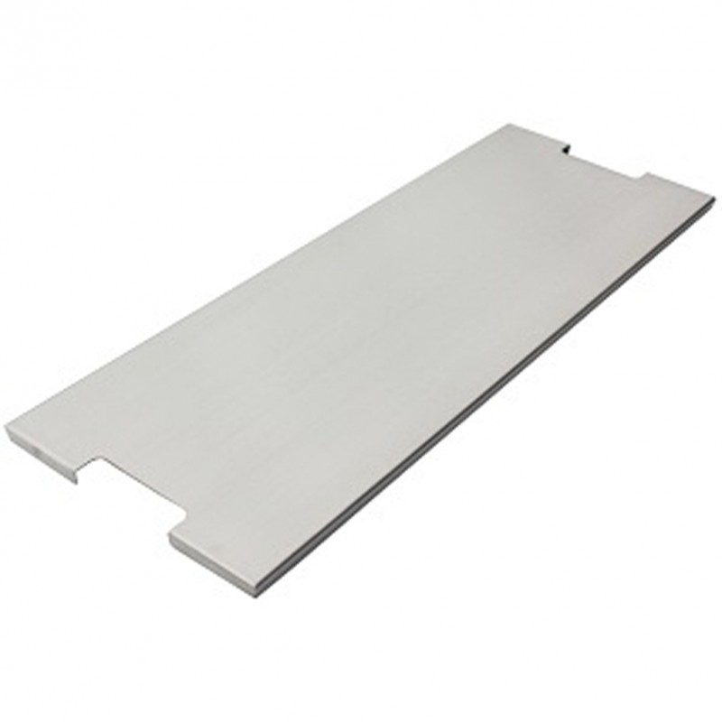 Tapa cuadrada de acero inoxidable para brasero de gas Toledo