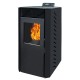 Poêle à pellets automatique Noa 7 kW – Noir