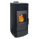 Poêle à pellets automatique Vera 13 kW – Noir