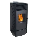 Poêle à pellets automatique Vera 13 kW – Noir