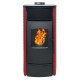 Estufa de pellets automática Vera 13 kW – Roja
