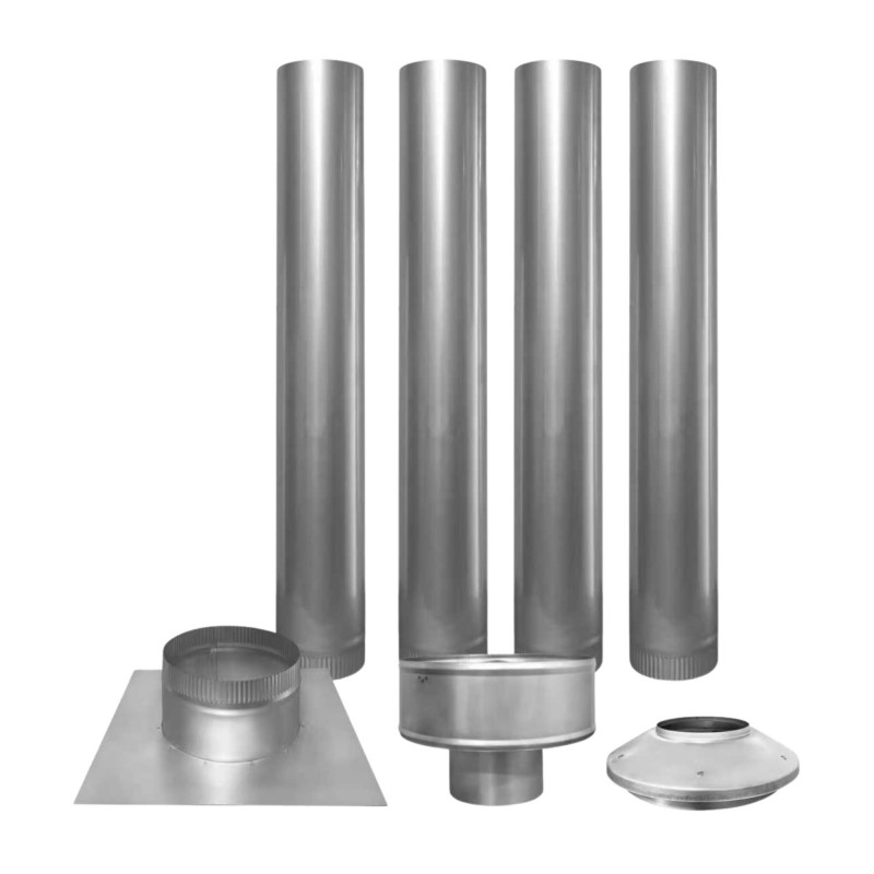 Kit accesorios para estufas de Leña con conducto de Ø150 mm