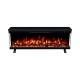 Chimenea Eléctrica SANTANDER 42 ULTRA SLIM – 3 Caras de Vidrio Panorámicas