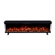Chimenea Eléctrica SANTANDER 60 ULTRA SLIM – 3 Caras de Vidrio Panorámicas kaminklaus