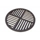 Grille ronde en fonte pour brasero 100 cm