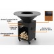 brasero cocina exterior VULVINI 1
