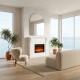 Cheminée électrique KAMIN ROYAL blanche
