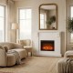 Cheminée électrique KAMIN ROYAL blanche