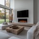 CHIMENEA ELÉCTRICA 127cm EMPOTRABLE SLIM - KAMIN CADIX 50