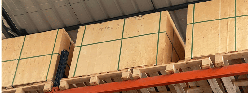 Stock Kamin Klaus
