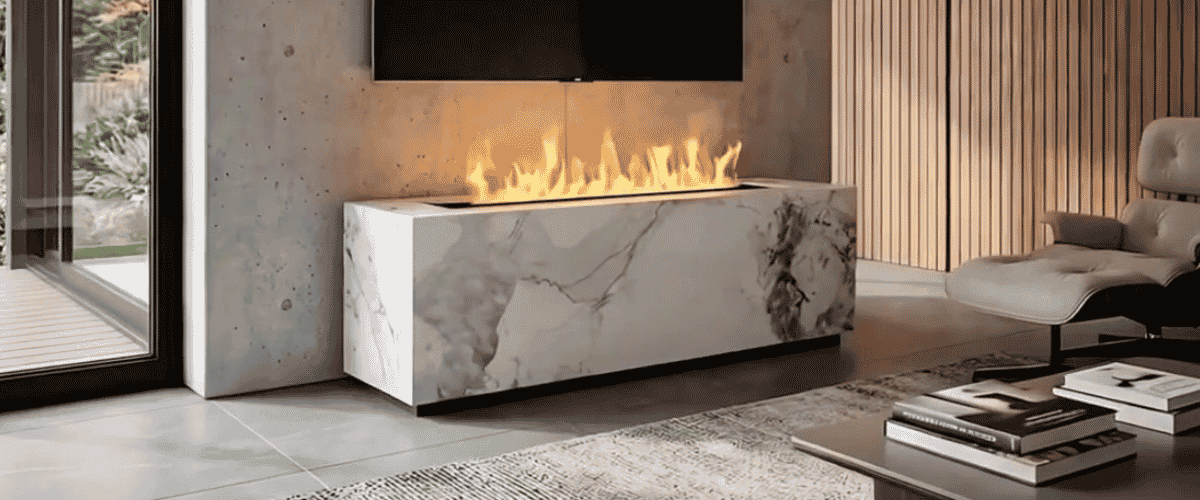 Foyers vapeur d'eau 3D