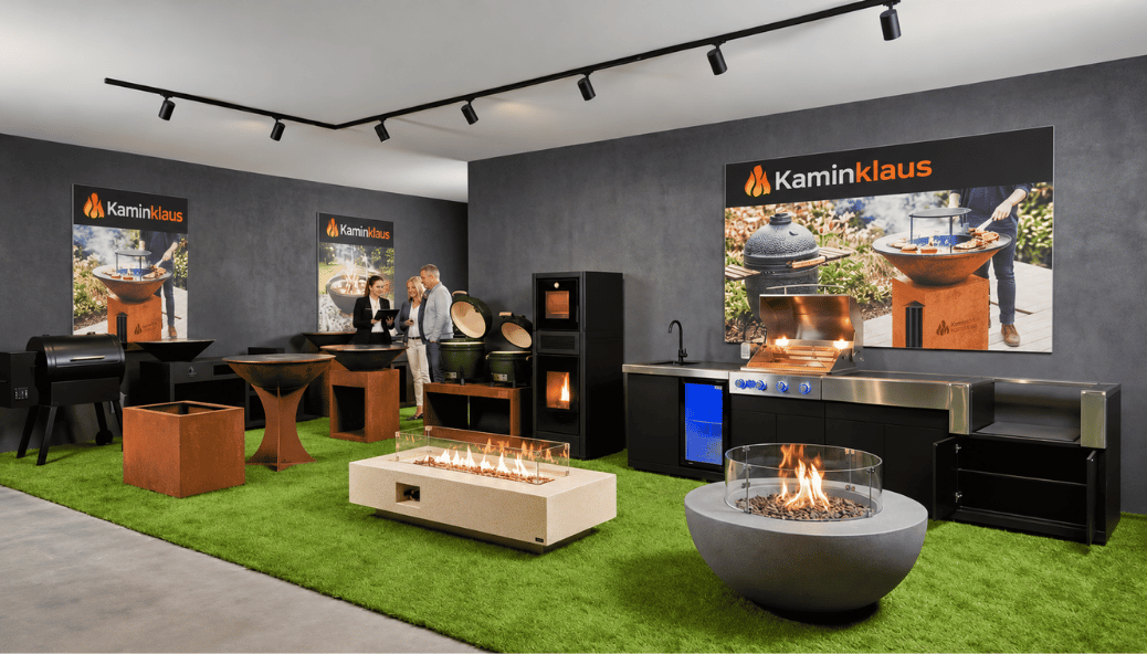 Showroom intérieur Kamin Klaus à Parets del Vallès